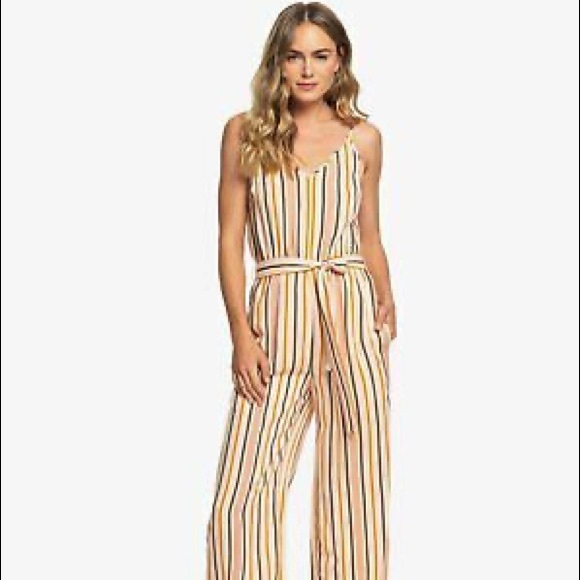 🌴🌼ROXY- CHA CHA FOR NOW WOVEN JUMPSUIT🌼🌴 - Picture 8 of 16